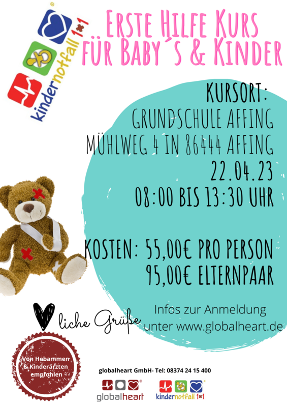 Flyer Kurs am 22.04.2023